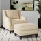 Cream Diamond - Beige & Taupe Abstract & Geometric,Diamonds Upholstery Fabric 54 Inches"